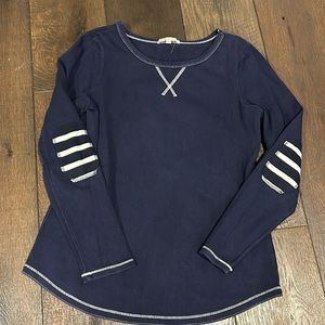 Navy crewneck